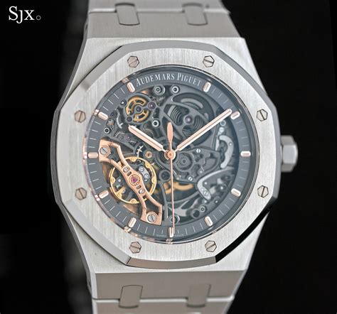 audemars piguet royal oak skeleton|audemars piguet royal oak double balance wheel openworked.